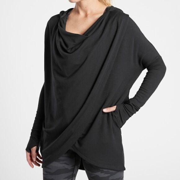 Athleta Purana Wrap Sweatshirt - Picture 1 of 8